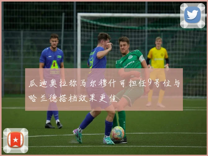 瓜迪奥拉称马尔穆什可担任9号位与哈兰德搭档效果更佳